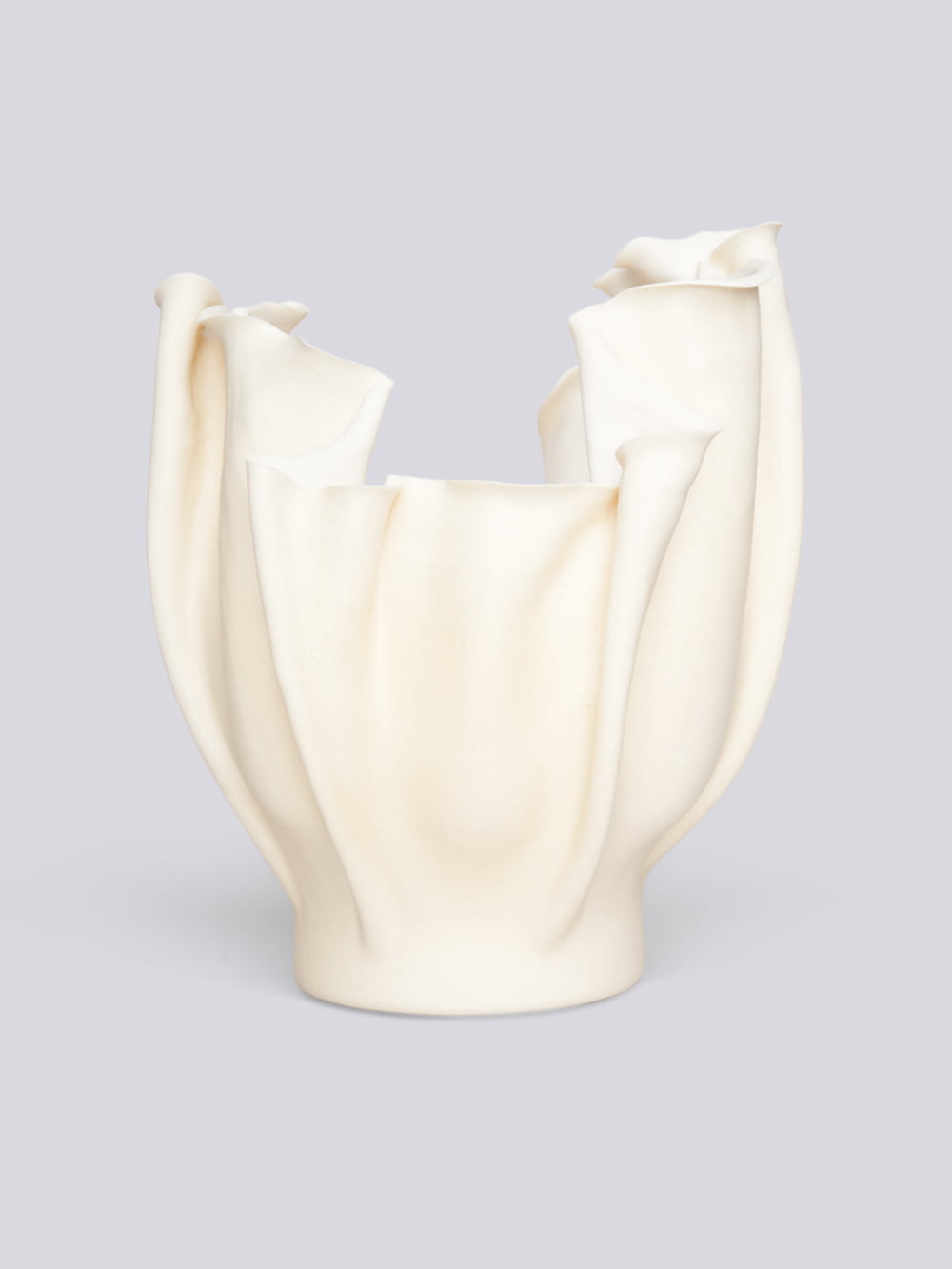 Vasija AB01 Marfil (L) por Margarita Talep