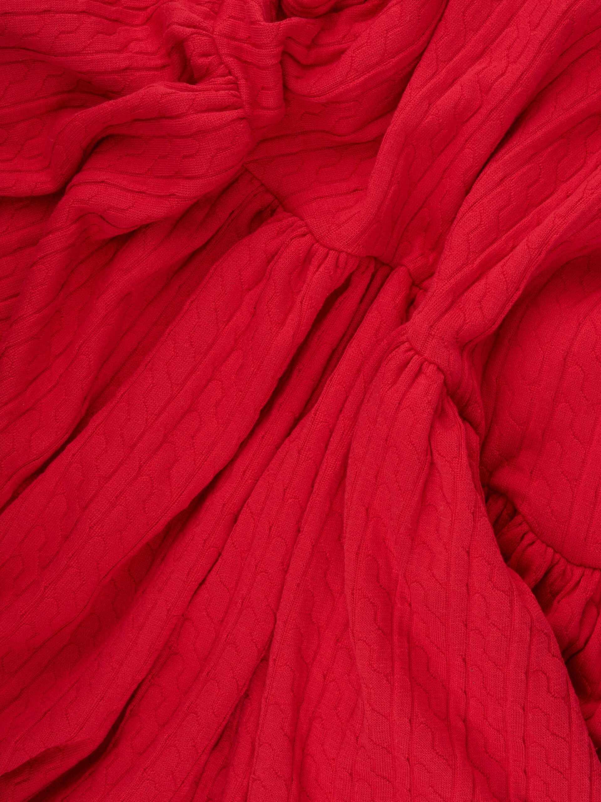 munay-puffy dress rojo tejido-2